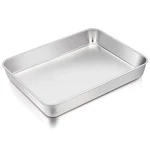 Teamfar Lasagna Pan, 12.3 X 9.75 Stainless Steel Rectangular Cake .... Fixed Price $22.43.