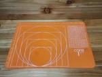 Core Kitchen (orange) 15.5.X 11.5IN Silicone Baking Pastry Rolling Mat 1CNT13. Fixed Price $19.67.