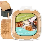Air Fryer Disposable Paper Liner 8 Inch Non-stick Oil-proof 100 Pcs White. Fixed Price $15.78.