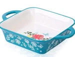 Wisenvoy 8X8 Baking Pan Brownie Casserole Dish Ceramic Casser.... Fixed Price $21.95.