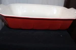 Emile Henry Williams Sonoma Cranberry 8X10 Baking Dish Casserole 96.70 France. Fixed Price $16.99.