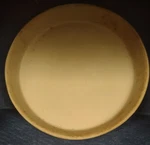 The Pampered Chef Family Heritage Stoneware 11" Round Deep Dish Baker Used. Fixed Price $19.95.