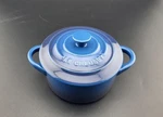 Le Creuset Mini Cocotte W/ Lid - 8 Oz Lapis Nib. Fixed Price $39.00.