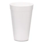 Wincup Foam Drink Cups, 16 Oz, White, 500/CARTON (restricted & Wa). Fixed Price $46.26.