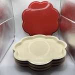 Set Of 4 Thin Shallow Scalloped Nordicware Celebration Layer Cake Pan. Fixed Price $25.00.
