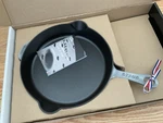 Staub Cast Iron 11-INCH Fry Pan Graphite 2.95QT. Fixed Price $139.00.