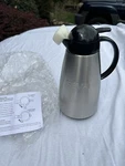 Set 4 Thermal Coffee Servers- Carafe Pot Stainless Steel 8 Cup Restaurant. Fixed Price $40.00.