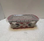 Temp-tations By Tara Holiday Loaf Pan 12OZ Rectangular Stoneware Plastic. Fixed Price $10.99.