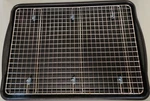Pampered Chef Brilliance Nonstick Half Sheet Pan With Rack #101217. Fixed Price $15.00.