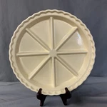 Chantal Ceramic 11" Divided Pie Plate 93KA 2383. Fixed Price $14.00.