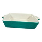 Ceramic Baking Dish Bakeware Aisbugur Aqua 6" X 1.75". Fixed Price $12.00.