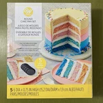 Wilton 6 Round Cake Set Of 5 Nonstick Layer Mini Pizza New Open Box. Fixed Price $11.99.