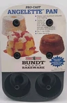 Vintage 1994 New Nordic Bundt Brand Bakeware 9"X 14" Pro Cast Angelette Pan. Fixed Price $14.39.