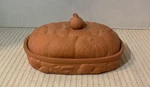 Vtg 1994 Onion Terracotta Baking Dishboston Warehouse Trading Corp. New W/o Box. Fixed Price $30.00.