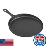 Goodcook Pre-seasoned Cast Iron Pizza Pan 10.5-INCH Round Skillet For. Fixed Price $45.70.