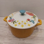 Pioneer Woman Spring Bouquet Mini Casserole Stoneware Oven & Micro 14.4 Oz Yello. Fixed Price $12.00.