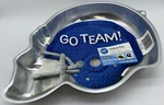 Wilton Helmet Cake Pan Hockey Football Team Birthday Party Mold 2105-1029 Sports. Fixed Price $43.35.