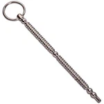 Double Trouble Stick 7 Inches Surgical Steel Ribbed Urethral Sounding Plug. Fixed Price $34.99.