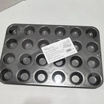 Pampered Chef Deluxe Non-stick Steel Mini Muffin Pan 24 Cup Model 1606. Fixed Price $28.00.