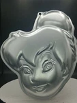 Wilton Disney Princess Tinkerbell Head Birthday Cake Pan Layer Stock 2105-5110. Fixed Price $11.24.