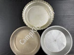 Vintage Wear-ever Aluminum Lot Of 3 Pie, Cake & Fluted Tart Pans Usa. Fixed Price $59.99.