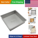 Bakeware Nonstick Square Cake Pan, 8 Inch, Aluminized Steel. Fixed Price $45.78.
