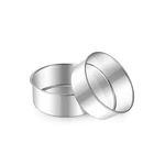 E-far Small Cake Pans Set Of 2, 5 Inch Stainless Steel Mini Round Baking Tin. Fixed Price $17.50.
