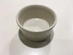 Emile Henry Modele Depose 10.66 Ribbed Custard Ramekin Beige France Excellent. Fixed Price $18.99.
