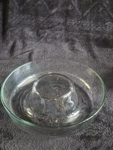 Pyrex 25CM 10 Round Clear Glass Ring Jello Aspic Gelatin Mold Bundt Pan France. Fixed Price $8.00.