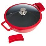 Kitchen Hq 4.5-QUART Cast Iron Nonstick Braiser. Fixed Price $44.99.