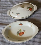 Vintage Andrea By Sadek- Set Of Two Oven Table Casserole Dishes #7235/ #7651. Fixed Price $19.99.