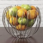 Clipper Mill By Get WBHANG-13 13IN Chrome Plated Iron Suspended Wire Basket.. Fixed Price $17.00.