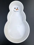 Chantal Snowman Baker Quart Serve Stoneware 93-SN28 Festive Holiday Nwot. Fixed Price $34.99.