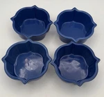 Chantel Talavera Blue 1 Cup Ramekins, Baking Dishes, Custard Set Of 4. Fixed Price $27.00.