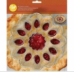 Wilton Sunflower Pie Cutter Metal Silver. Fixed Price $12.69.