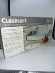 Cuisinart Chef's Classic 14" Stainless Steel Lasagna Pan New. Fixed Price $55.00.