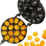 Walnut Cookie Mold Maker 16 Non-stick Granite Oreshki Black. Fixed Price $60.29.