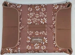 Temptations By Tara Casserole Carrier Thermally Insulated Brown Floral New. Fixed Price $16.99.