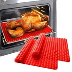 Silicone Baking Sheets For Oven Cooking Pan 16"X11" 6.7"X6.7" 2 Pack.... Fixed Price $15.77.