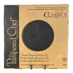 The Pampered Chef 13" Round Baking Pizza Familyheritage Stoneware Nib. Fixed Price $52.49.