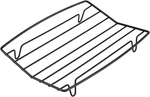 Rack For Pan,baking Cooking, Roasting, And Grilling,v. Fixed Price $38.63.