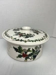 Portmeirion Holly And The Ivy Covered Vegetable Casserole Dish 8 Christmas. Fixed Price $79.61.