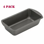 Good Cook 04025 Loaf Pan, 8 X Inch, Grey (4-PACK). Fixed Price $34.99.
