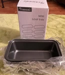 Tiawudi 6 Pack Mini Loaf Pans, Non-stick Baking Bread Pan, Carbon Steel Bakeware. Fixed Price $14.99.