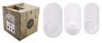 Arthur Krupp Paderno - Dinnerware Set 18 Pieces Snow Porcelain. Fixed Price $160.90.