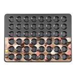 Wilton Perfect Results Non-stick Mega Mini Muffin Pan, 48-CUP Cupcake Steel. Fixed Price $29.99.