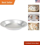 Versatile 9-INCH Aluminum Foil Pie Baking Pans 32 Oz, 10 Count For Desserts. Fixed Price $29.99.