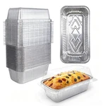 Disposable Loaf Pans With Lids Bakeware Set, 2LB, 30 Pack, 8.5X4.5 Heavy Duty.... Fixed Price $34.82.