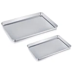 Teamfar Baking Sheet 15.8" X 12" & 12.4" 9.6" 0.95", Metal Silver. Fixed Price $28.39.