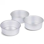 Homemall 6 X Inch Round Cake Set Of 3, Aluminum Baking For Layer C.... Fixed Price $23.84.
